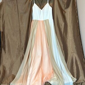 Urban Sistar Long Prom dress ombré